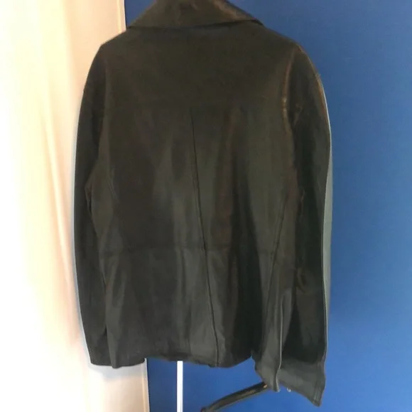 Men’s Donald Pliner Italian leather jacket, Large - Picture 8 of 11